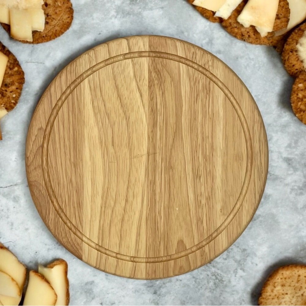 Elegant Wooden Cheese Board